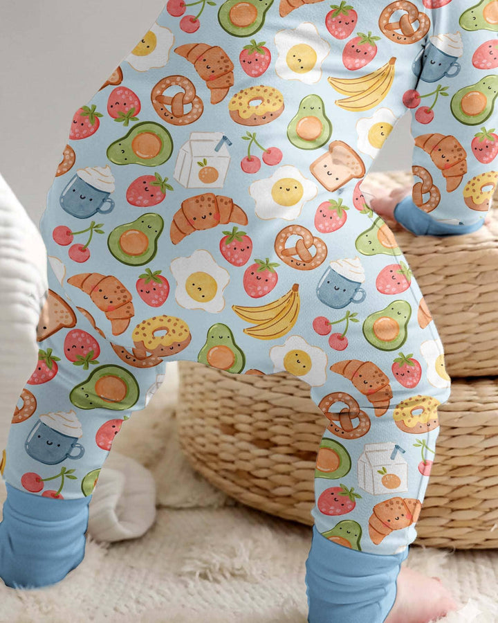 Breakfast Buddies Family Matching Bamboo Convertible Zippy