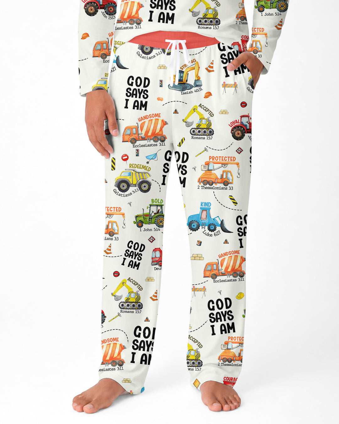 God Says I am Bamboo Men's Pyjamas Set