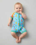 Happy Crayon Friends Bamboo Shorty Zippy