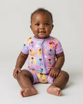 African American Girl I Am Loved Bamboo Shorty Zippy