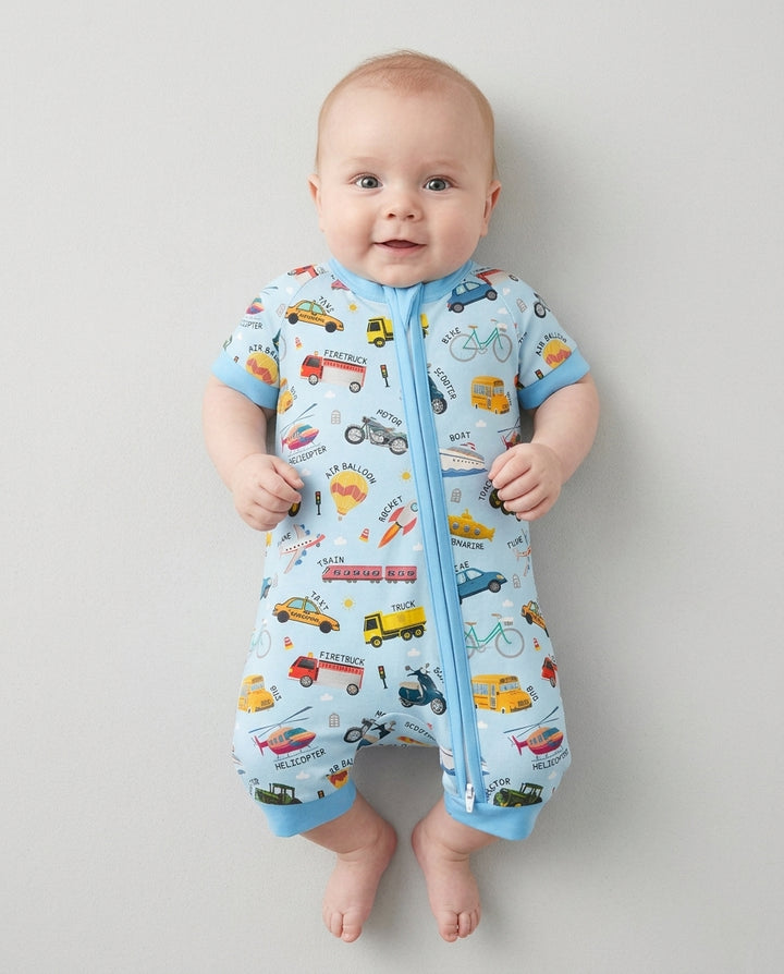Vehicle Vocabulary Bamboo Shorty Zippy