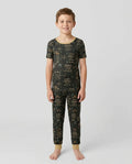 Little Explorer God Leads The Way Bamboo Two Piece Short Sleeve Pajama Set