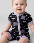 Halloween Butterflies Bamboo Shorty Zippy