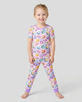 Glitter Dumpling Bamboo Two Piece Short Sleeve Pajama Set