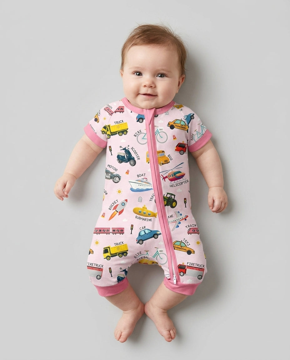 Vehicle Vocabulary Bamboo Shorty Zippy