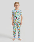 Happy School Pals Two Piece Short Sleeve Pajama Set