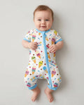 Ice Cream Summer Christian Bamboo Shorty Zippy