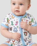 Animals Alphabet Bamboo Shorty Zippy