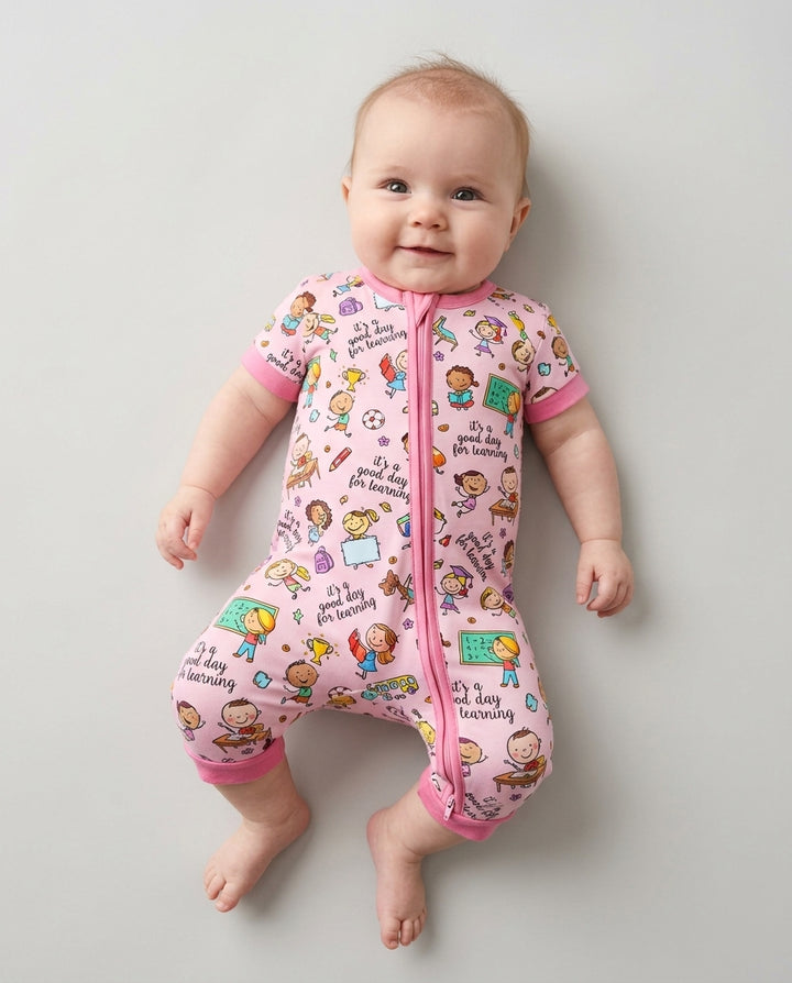 Little Learners Adventure Bamboo Shorty Zippy