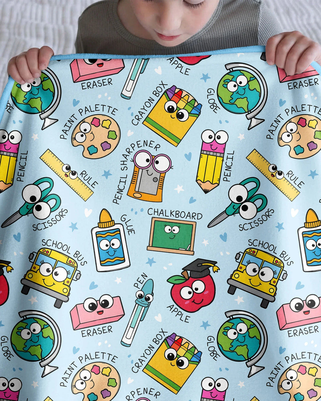 Happy School Pals Bamboo Blanket