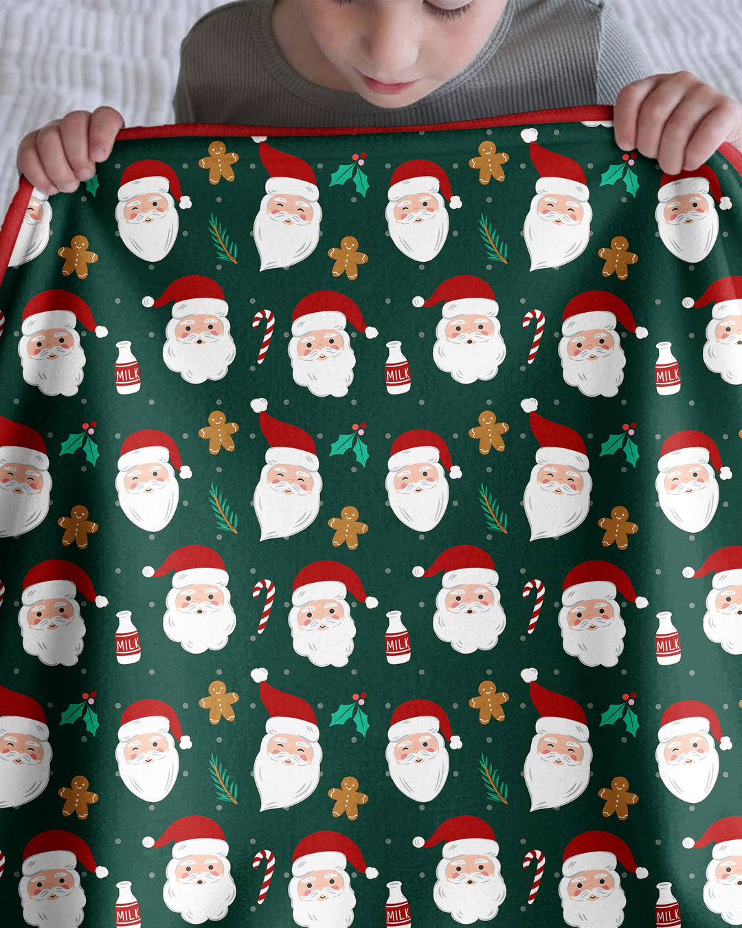 Christmas Sweet Santa Bamboo Blanket