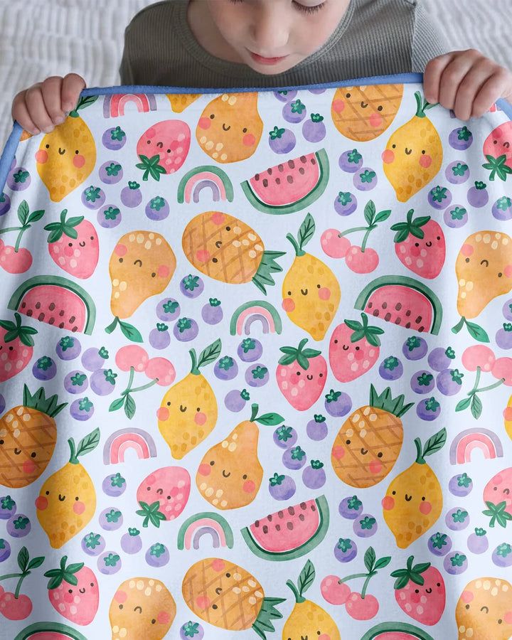 Fruitie Cuties Family Matching Bamboo Blanket