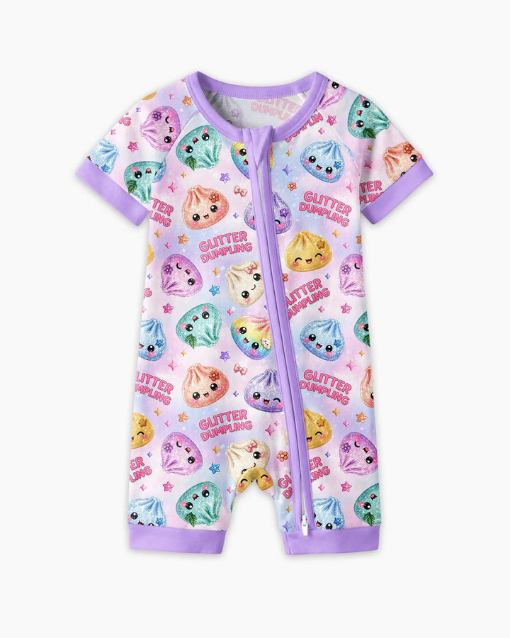 Glitter Dumpling Bamboo Shorty Zippy