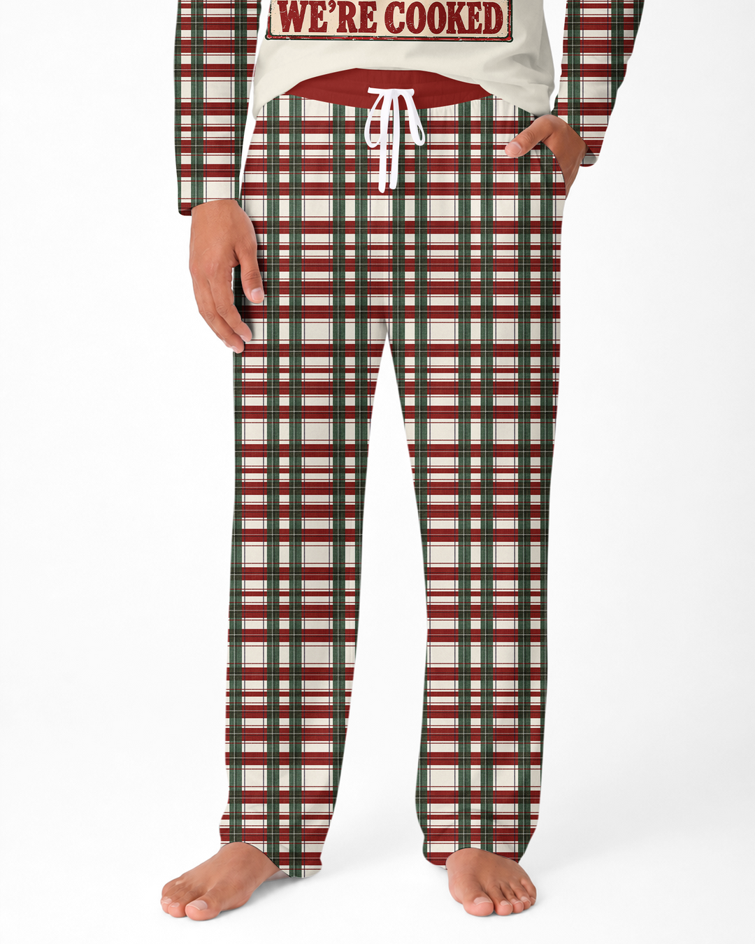You Guys We're Cooked Bamboo Men's Pajama Set