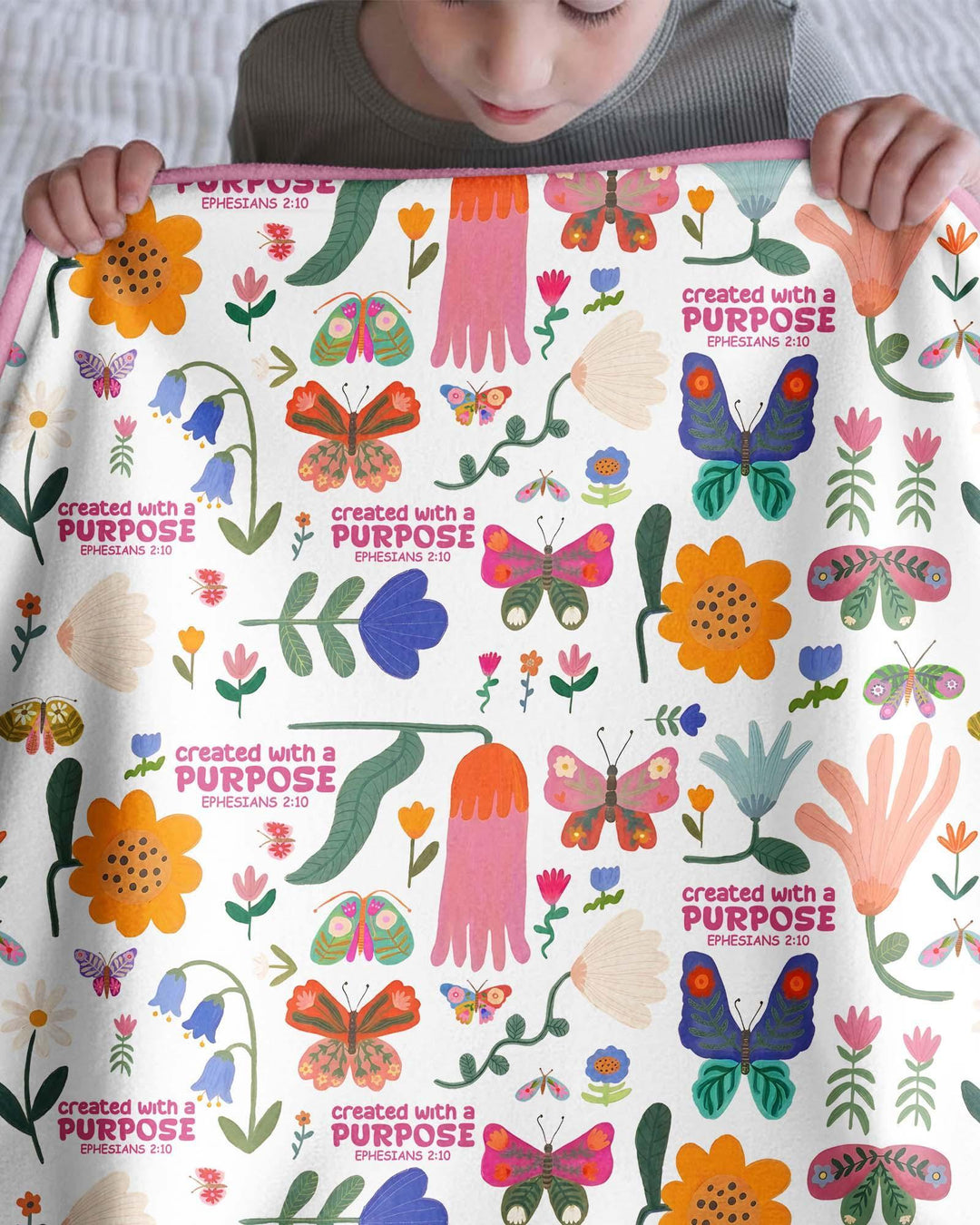 Created With A Purpose Custom Bamboo Blanket