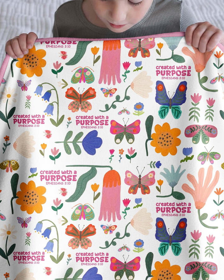 Created With A Purpose Custom Bamboo Blanket
