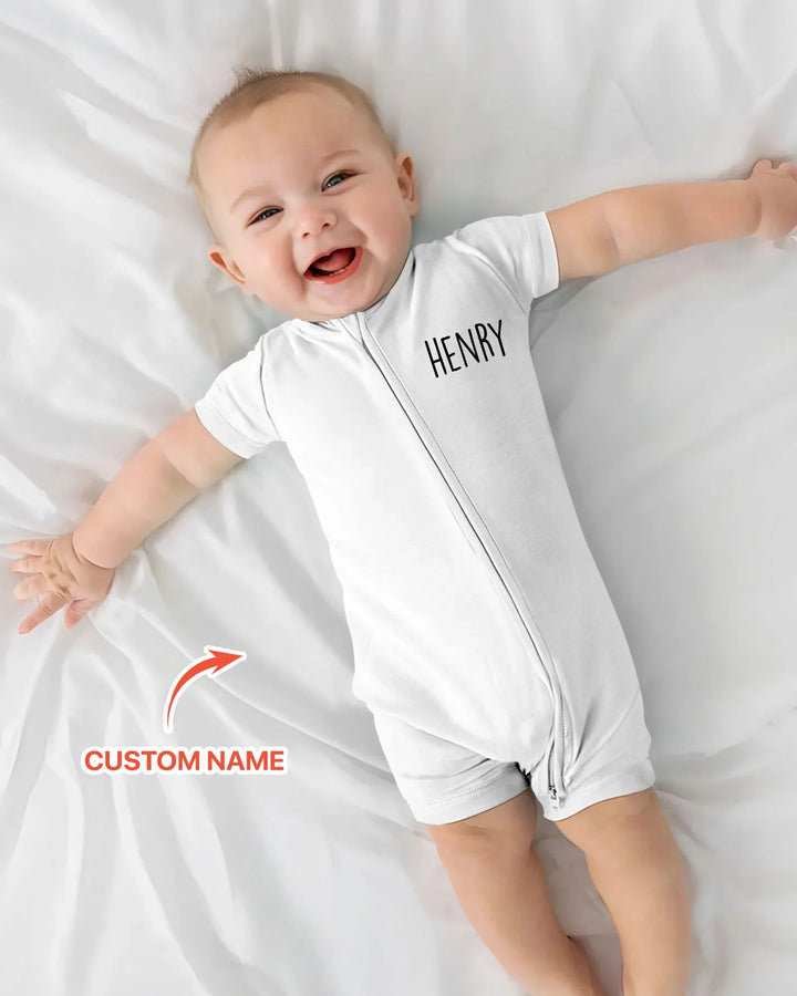 Custom Name Thanks For Wiping My Bum Bamboo Shorty Zippy