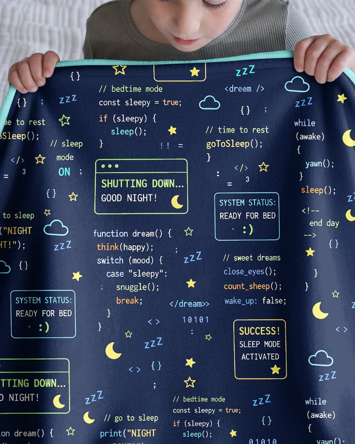 It Techy Job Matching Dad and Son Bamboo Blanket