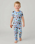 The Grill Father Family Matching Bamboo Two Piece Short Sleeve Pajama Set