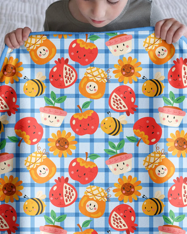Sweet New Year Bamboo Blanket