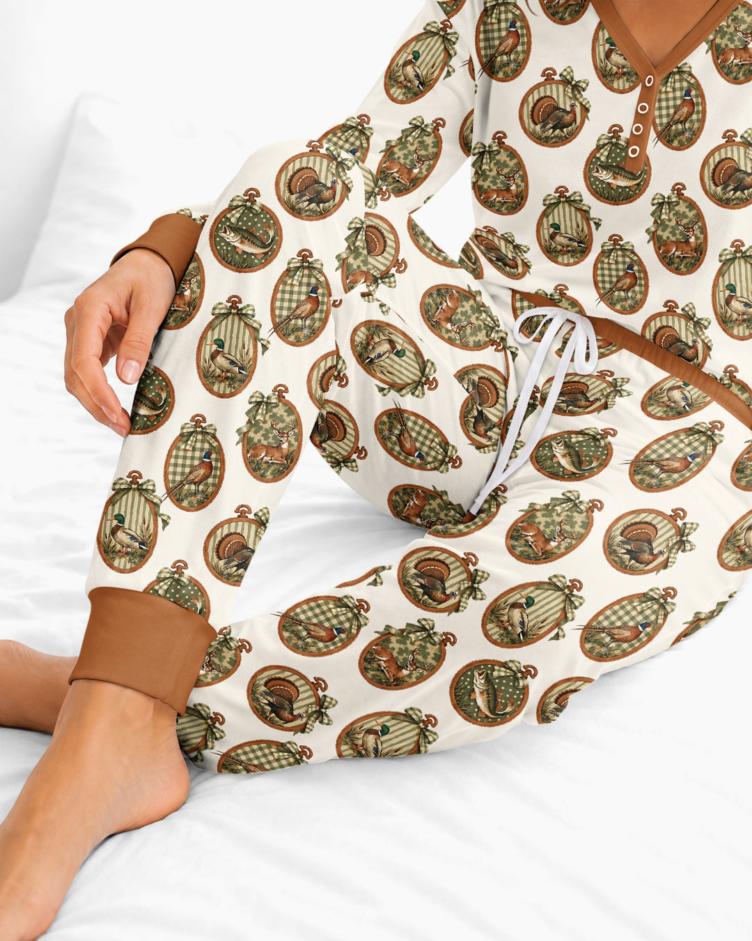 Hunting Season Bamboo Women Pajama Set