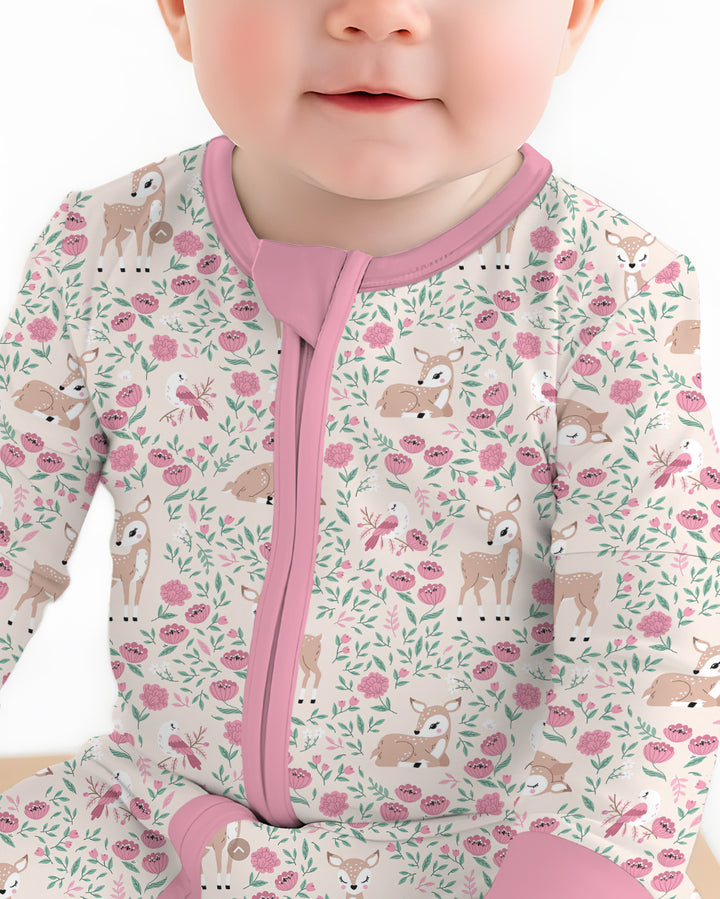 Little Deer Meadow Bamboo Convertible Zippy