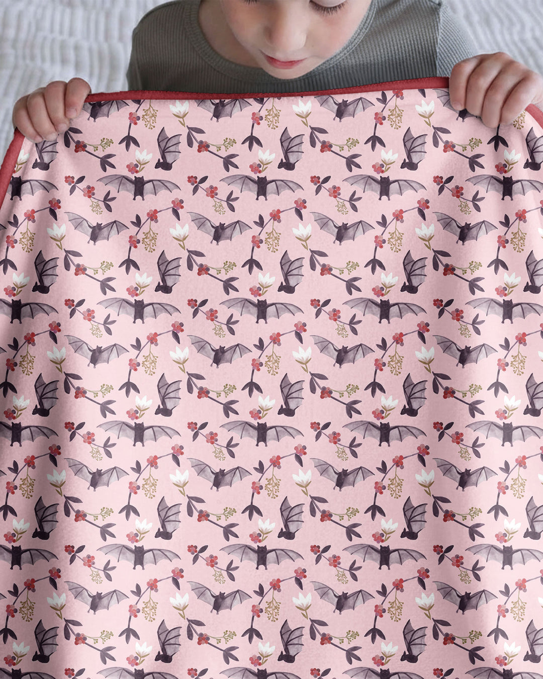 Fruit Bats Bamboo Blanket