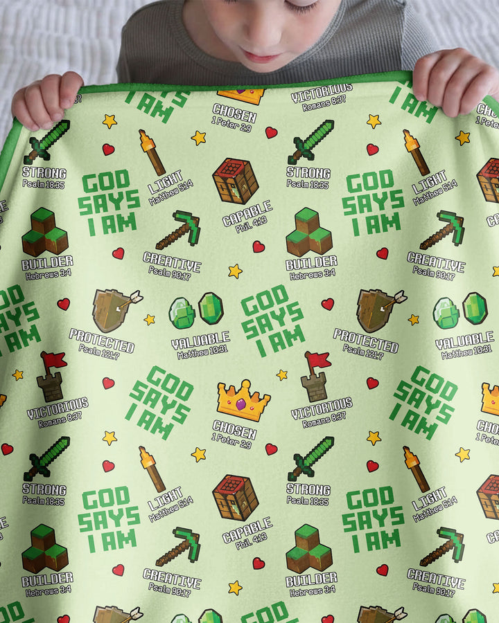 Christian Gamer Bamboo Blanket
