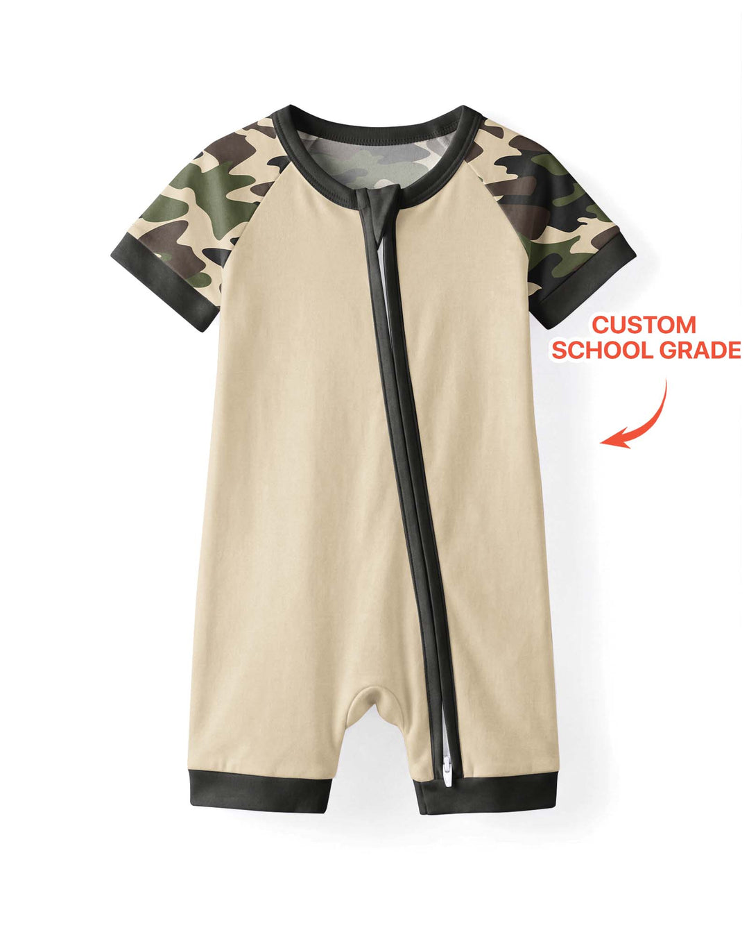 Back To School Monster Truck Dino Bamboo Shorty Zippy