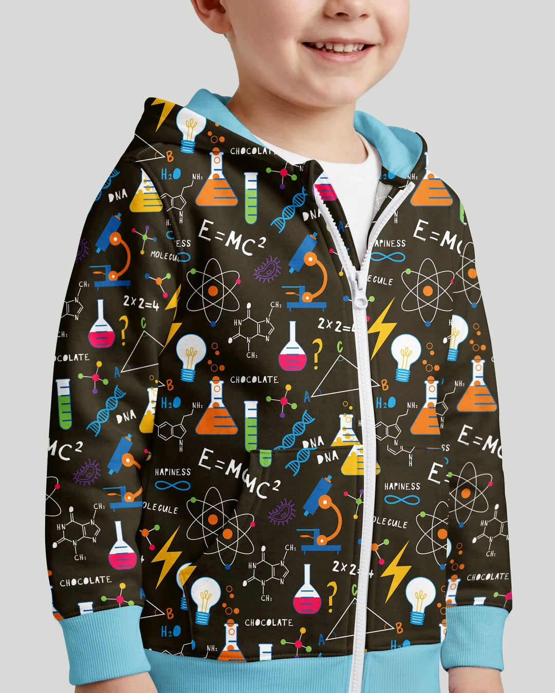 Science Explorer Family Matching Bamboo Zip Hoodie