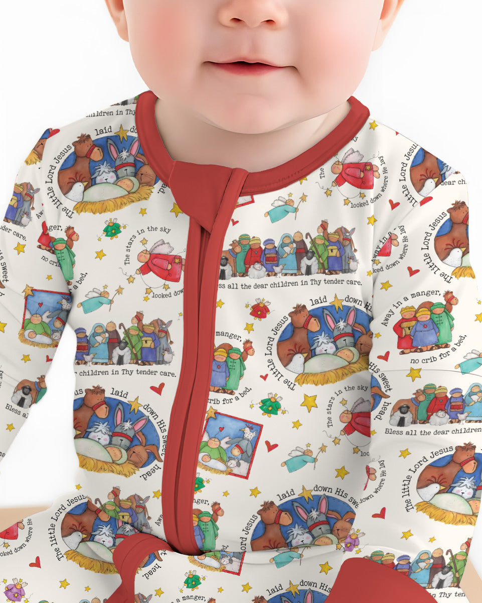 Away In A Manger Blessings Bamboo Convertible Zippy