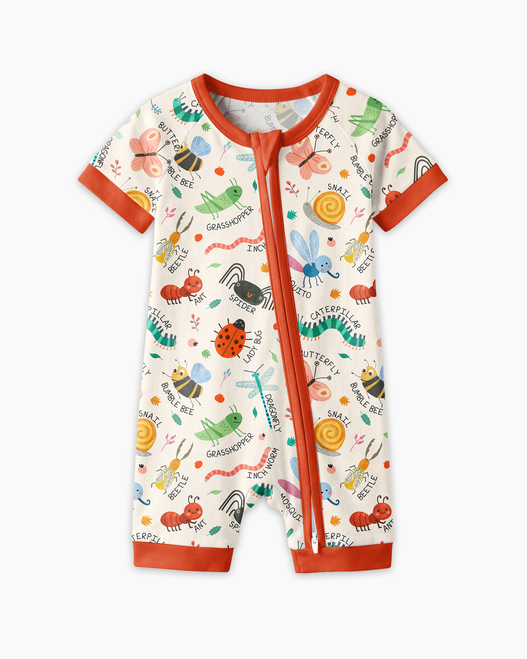 Bug Field Guide Bamboo Shorty Zippy