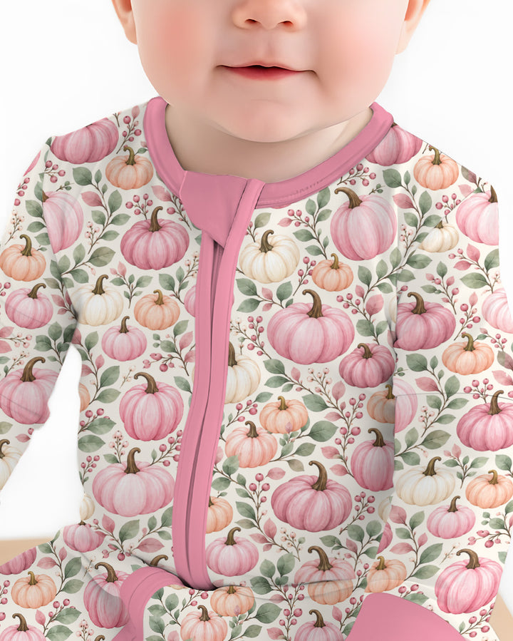 Pumpkin Cozy Fall Bamboo Convertible Zippy