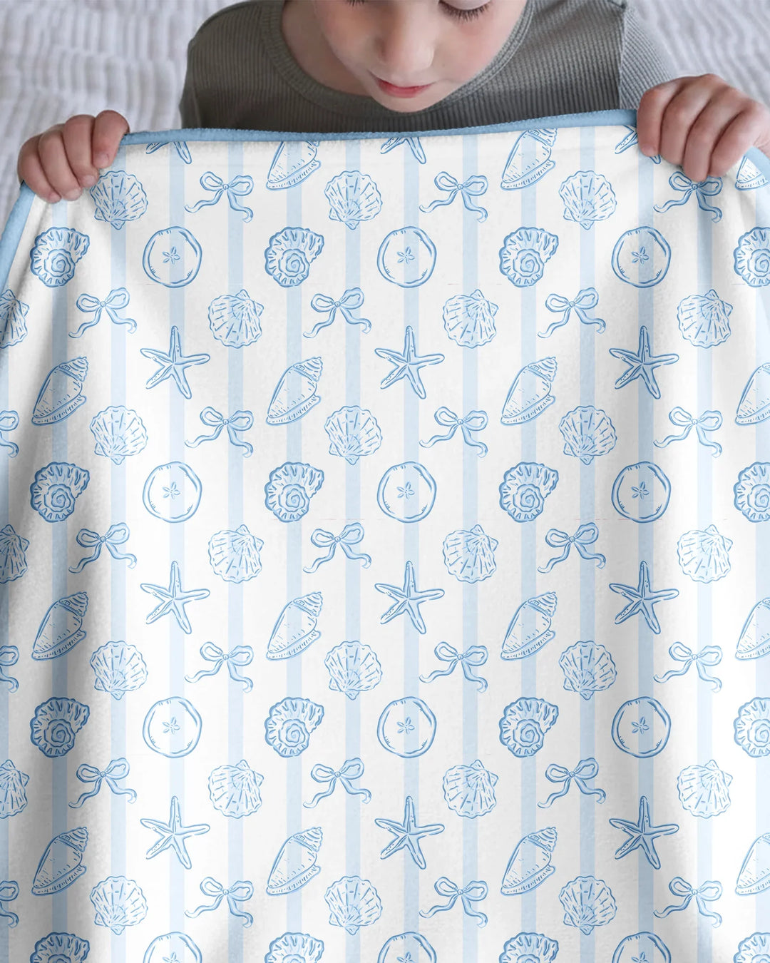 Coastal Keepsakes Family Matching Bamboo Blanket