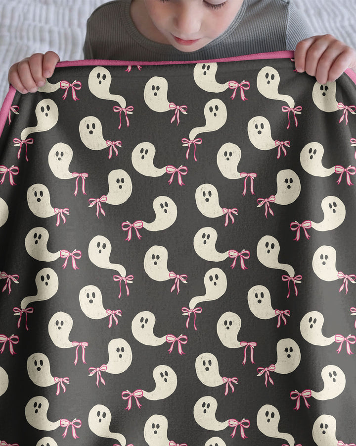 Little Ghosts Bamboo Blanket