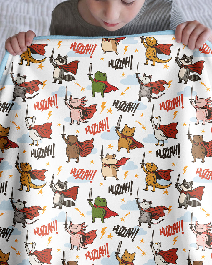 Huzzah! Huzzah! Bamboo Blanket