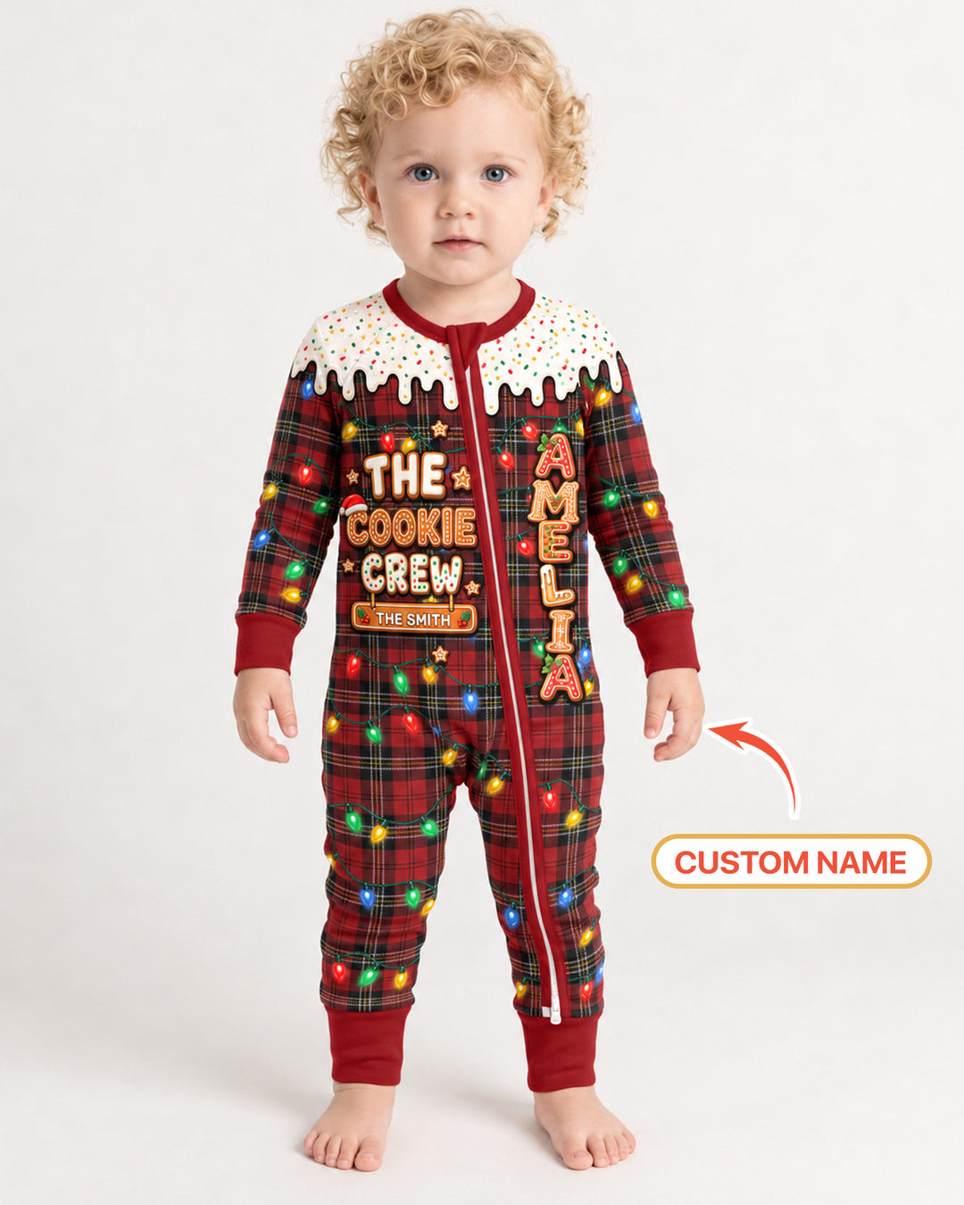 The Cookie Crew Custom Name Bamboo Convertible Zippy