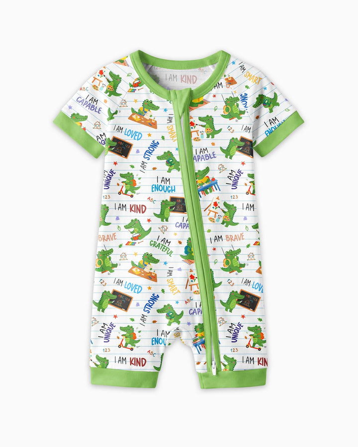 Brave Gator Days Bamboo Shorty Zippy
