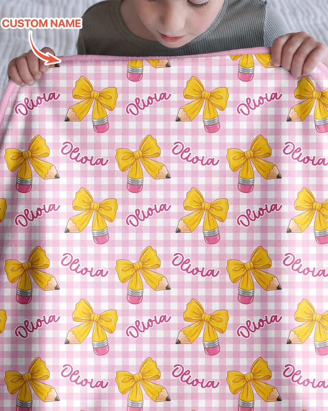 Coquette Back To School Bamboo Blanket