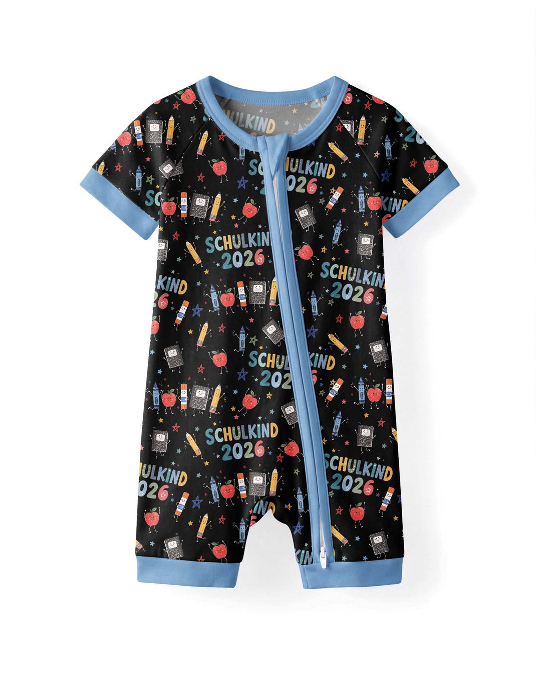 First Day Fun 2026 Bamboo Shorty Zippy