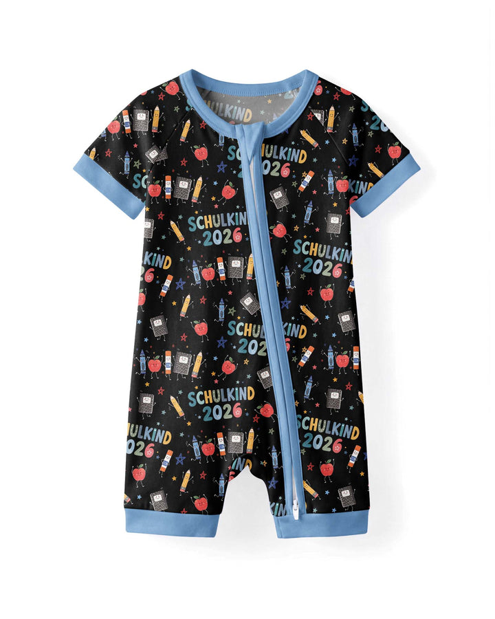 First Day Fun 2026 Bamboo Shorty Zippy