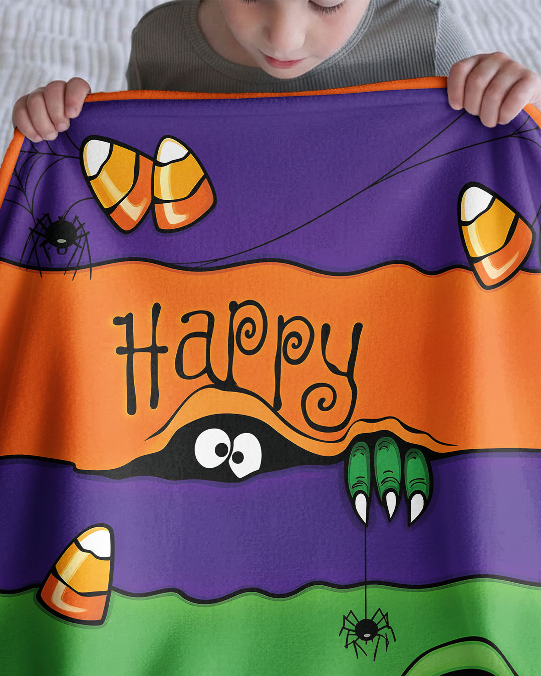 Happy Halloween Bamboo Blanket