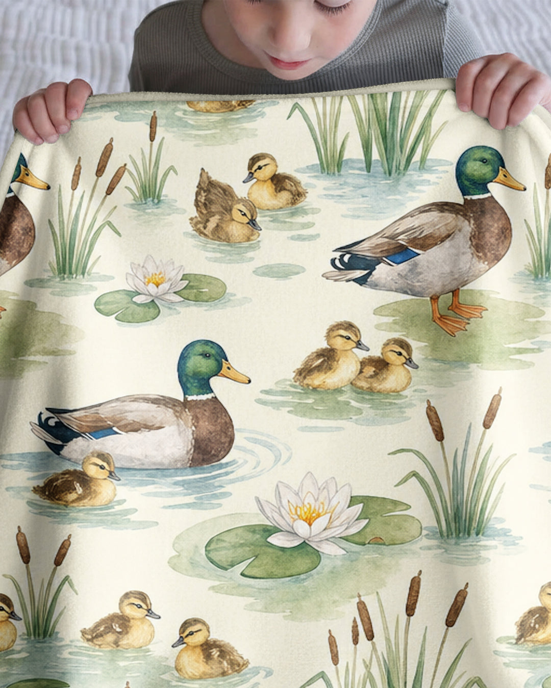 Gentle River Breeze Bamboo Blanket