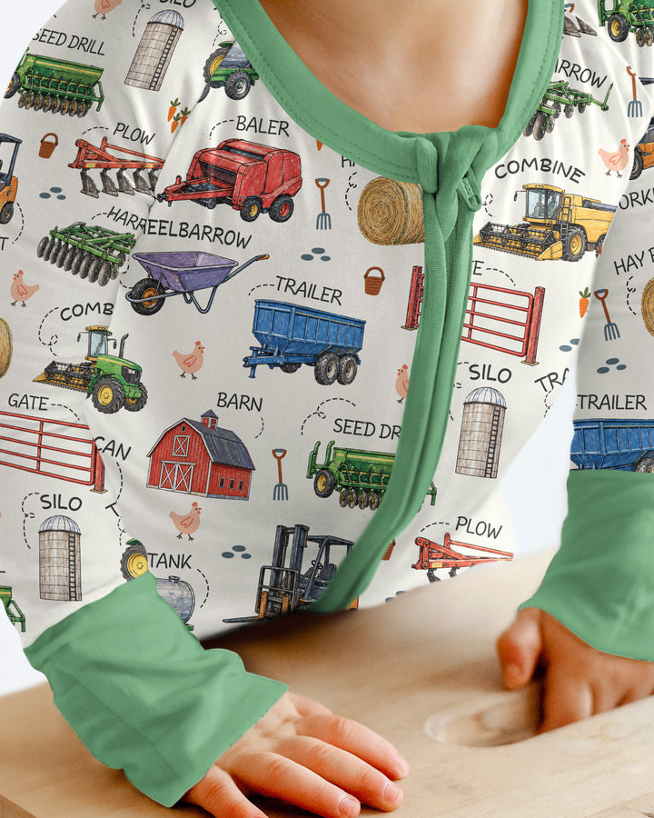 Little Farmer Bamboo Convertible Zippy