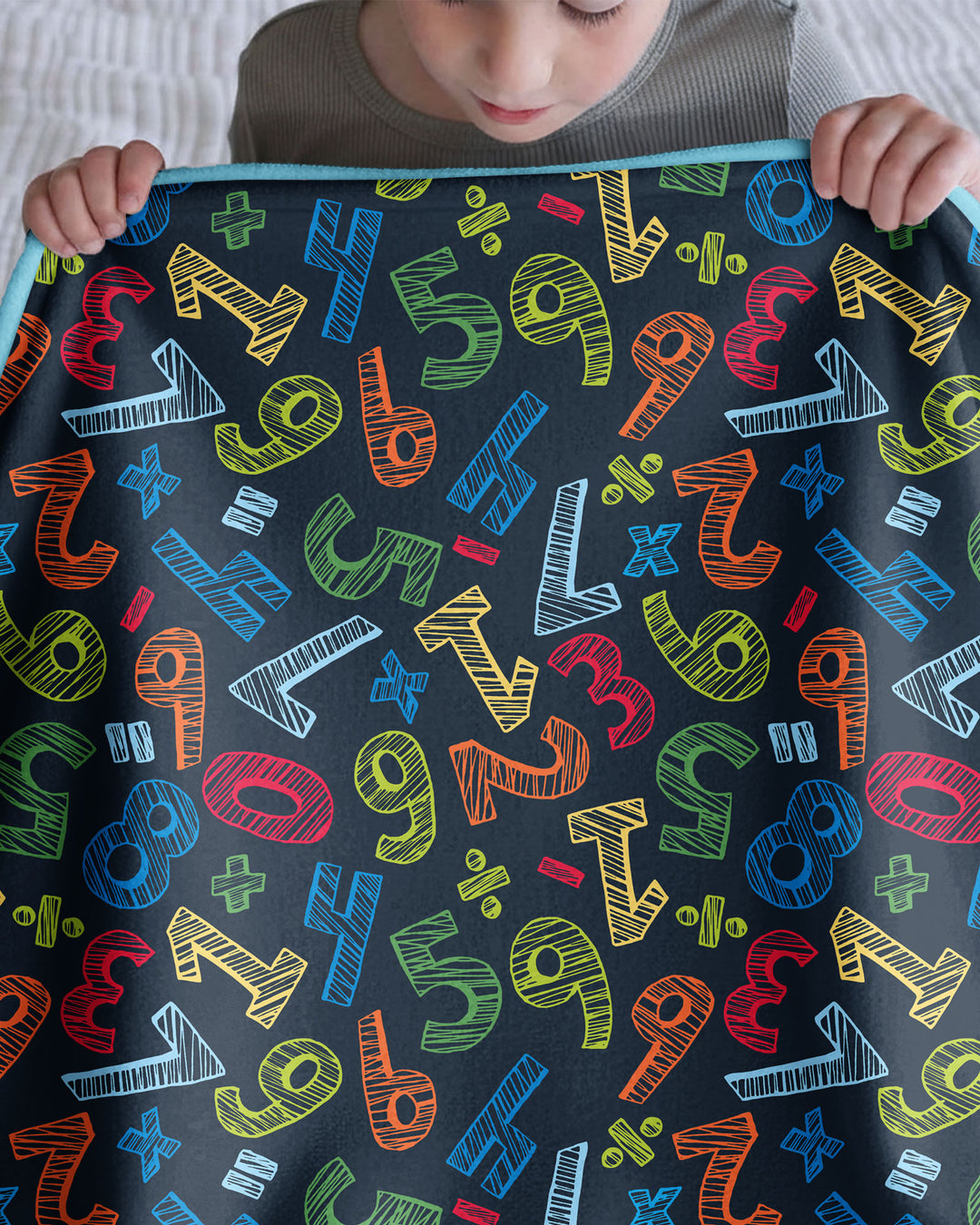 Math Doodles Bamboo Blanket