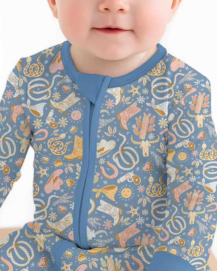 Doodly Cowboy Bamboo Convertible Zippy