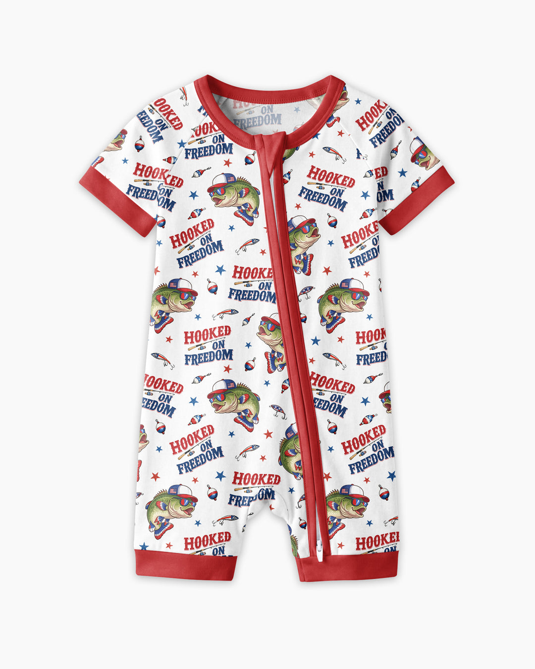 Hooked On Freedom Bamboo Shorty Zippy