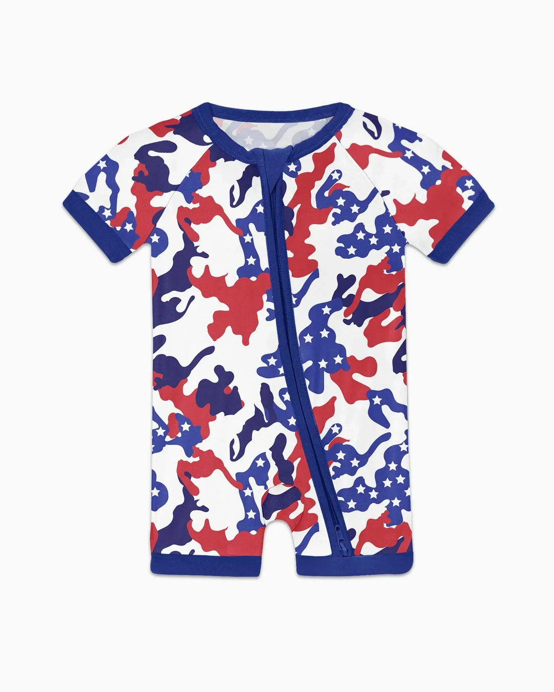 Patriot Camo Daddy & Me Matching Bamboo Shorty Zippy