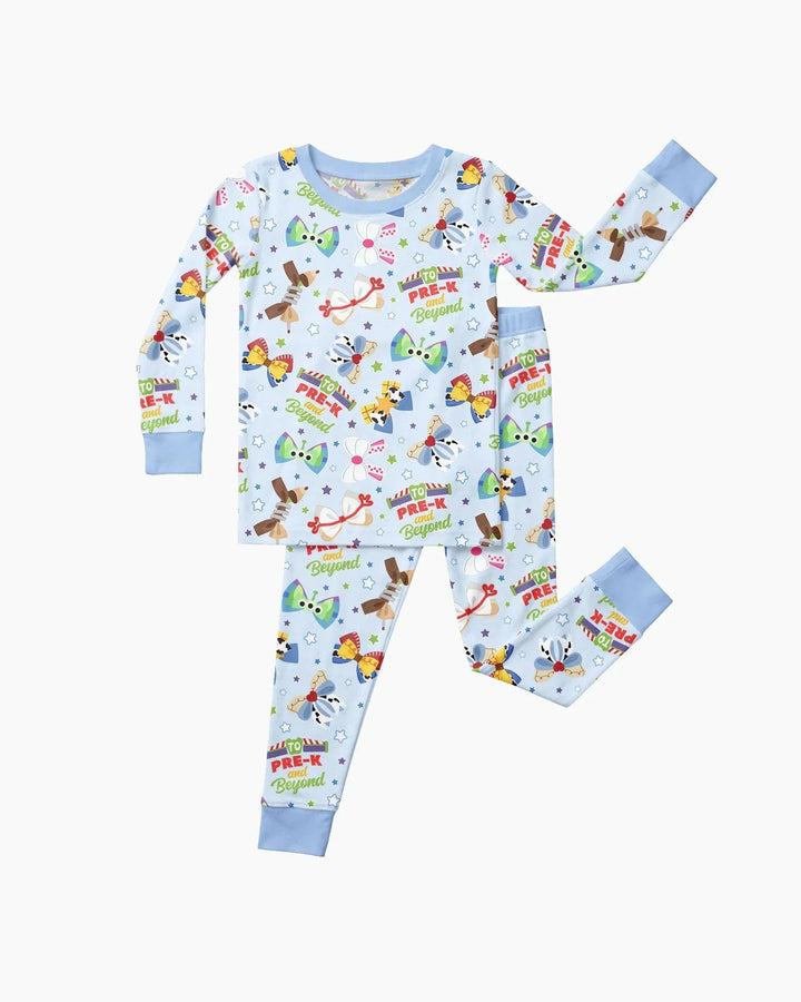 Ready for Pre-K Bamboo Two Piece Long Sleeve Pajama Set