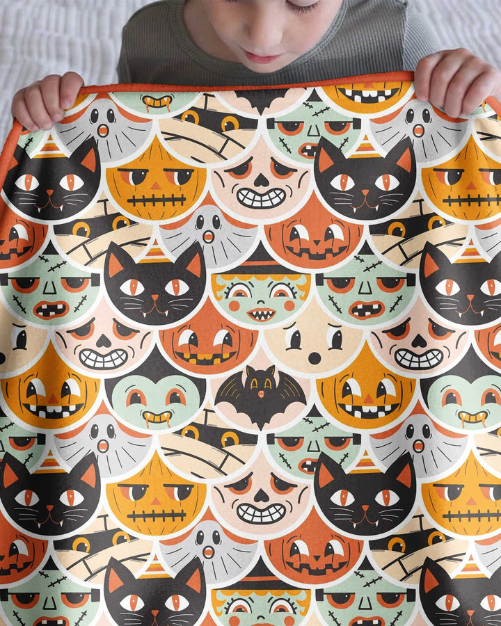 Monster Mash-Up Bamboo Blanket